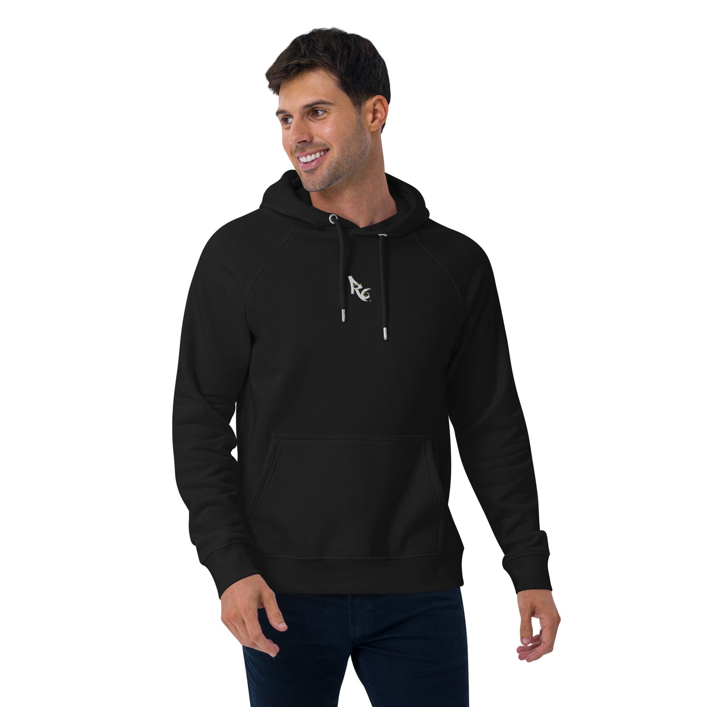 Fresh Vibes Unisex eco raglan hoodie