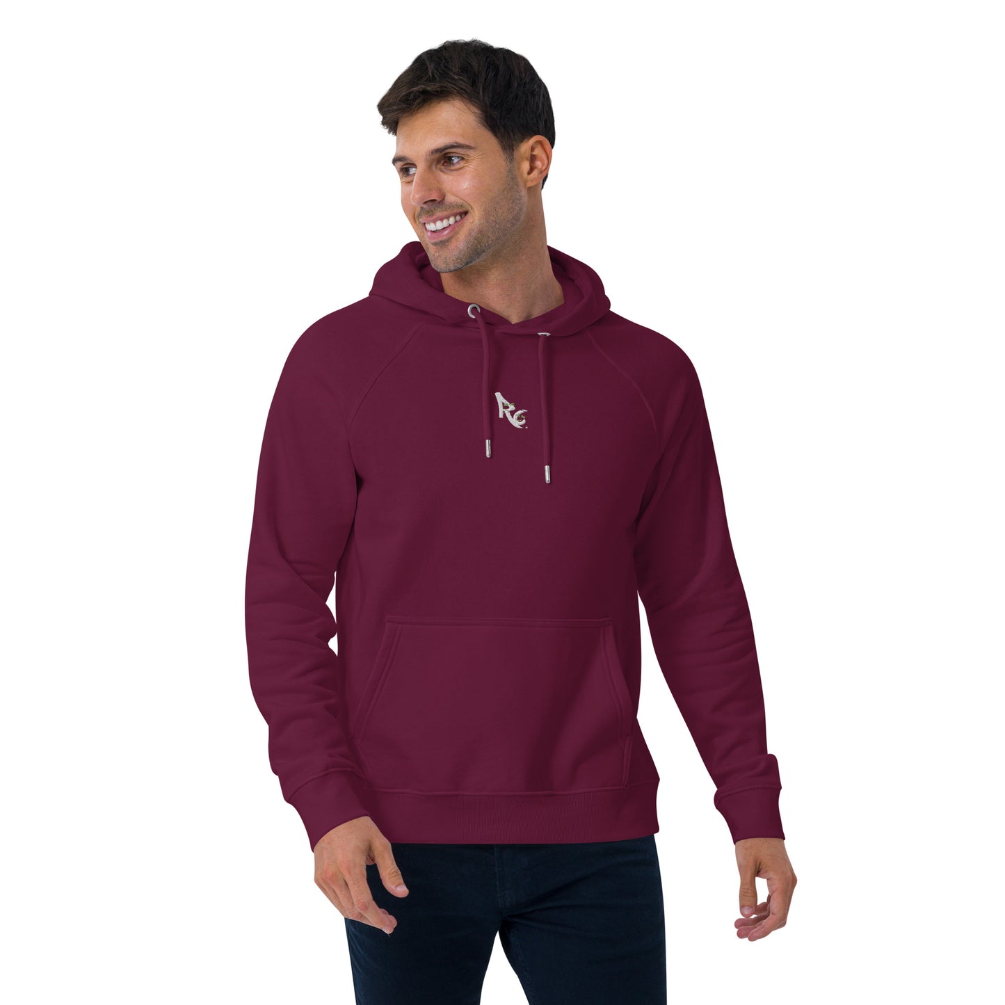 Fresh Vibes Unisex eco raglan hoodie