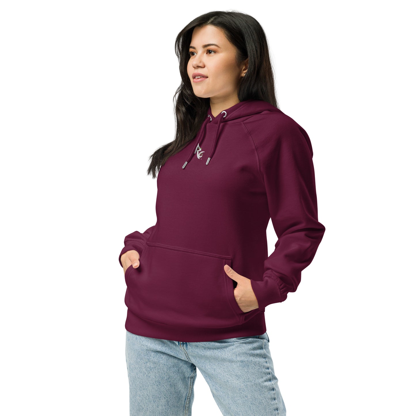 Fresh Vibes Unisex eco raglan hoodie
