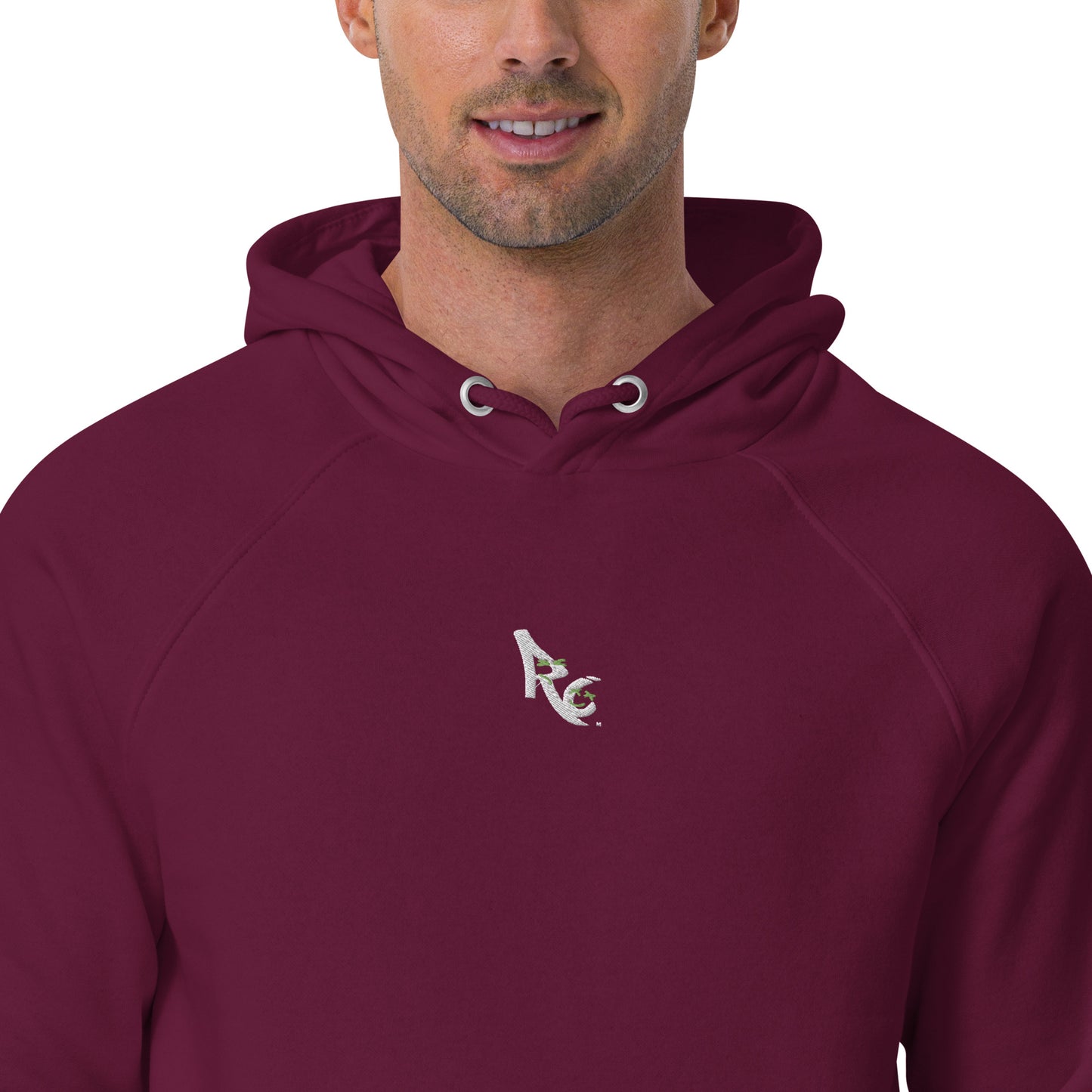 Fresh Vibes Unisex eco raglan hoodie