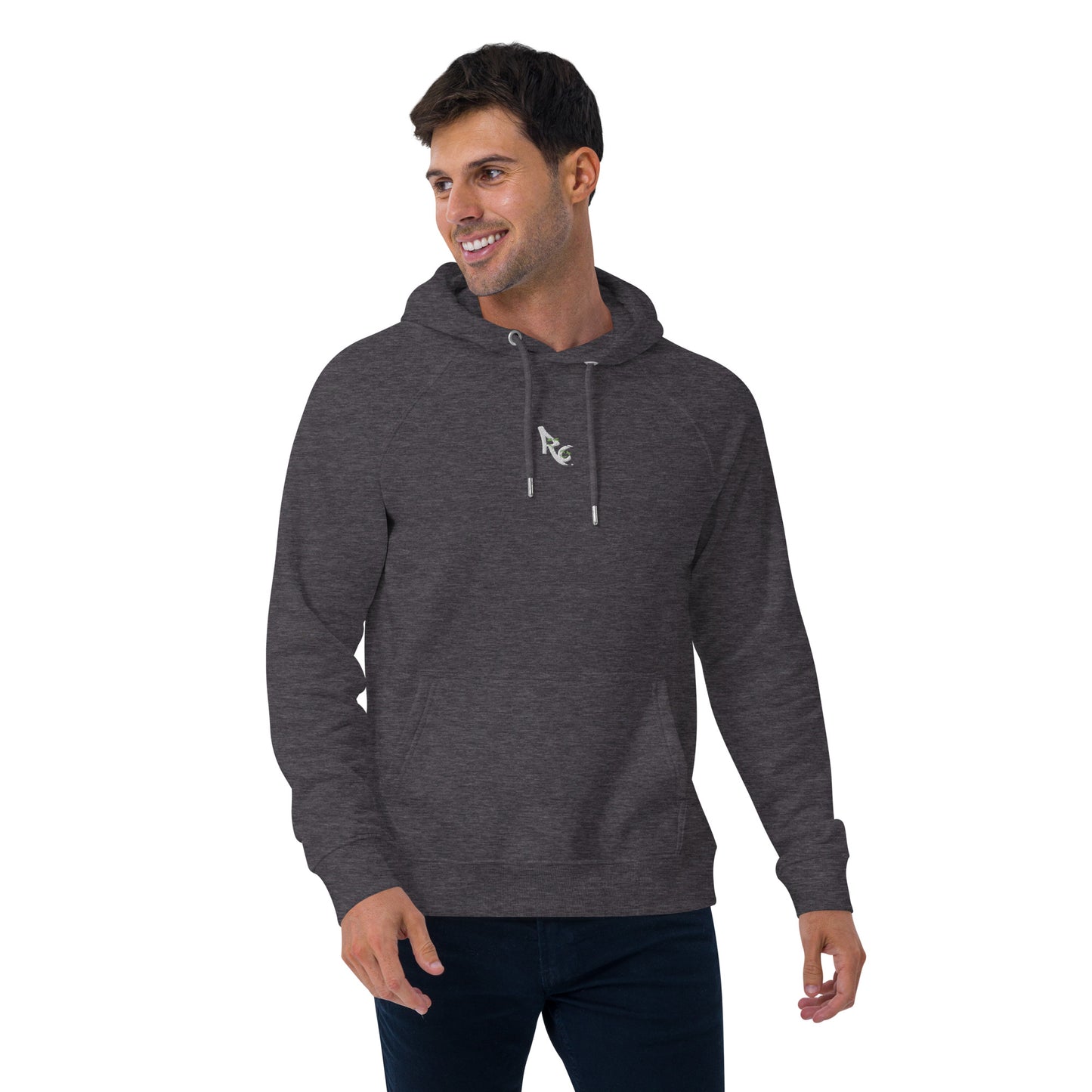 Fresh Vibes Unisex eco raglan hoodie