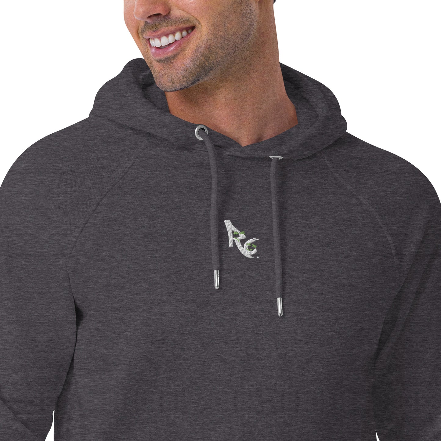Fresh Vibes Unisex eco raglan hoodie