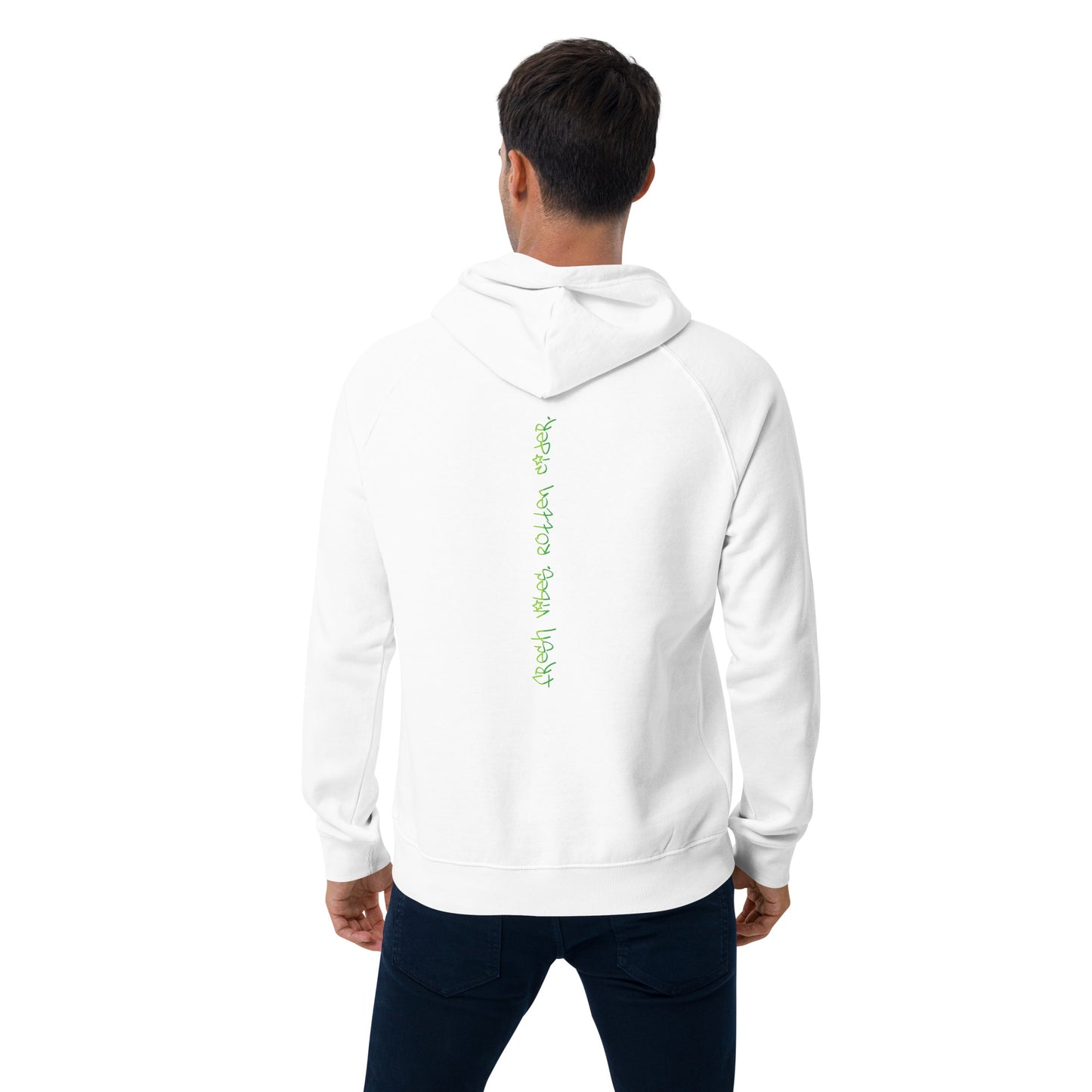 Fresh Vibes Unisex eco raglan hoodie