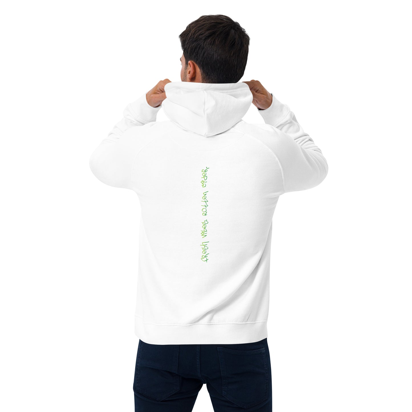 Fresh Vibes Unisex eco raglan hoodie