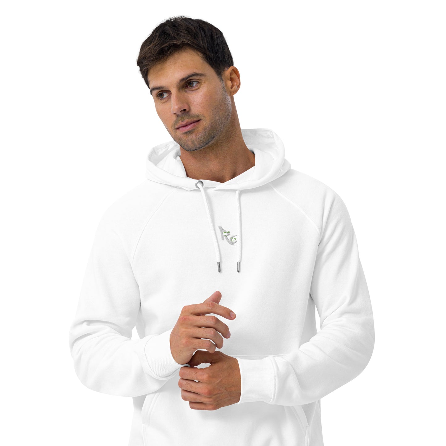 Fresh Vibes Unisex eco raglan hoodie