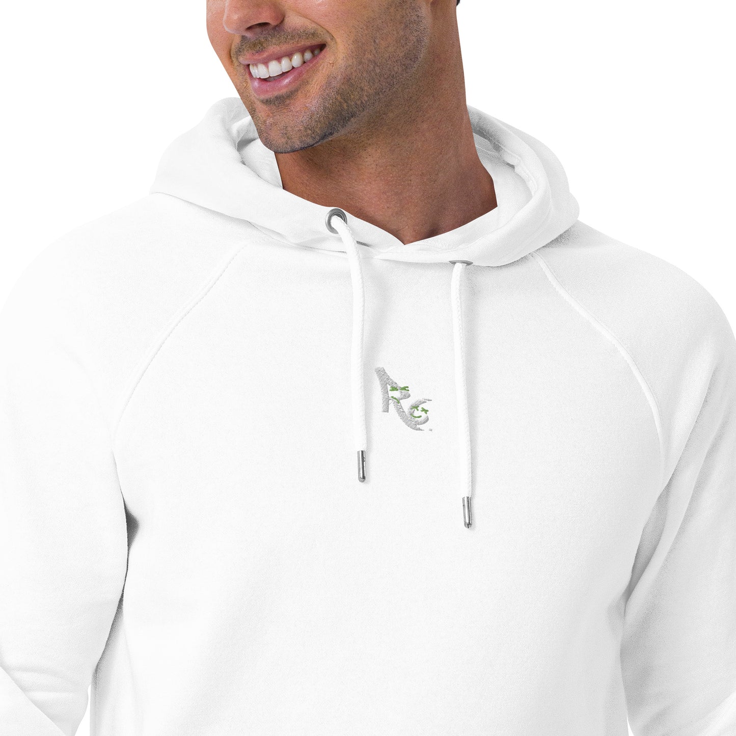 Fresh Vibes Unisex eco raglan hoodie