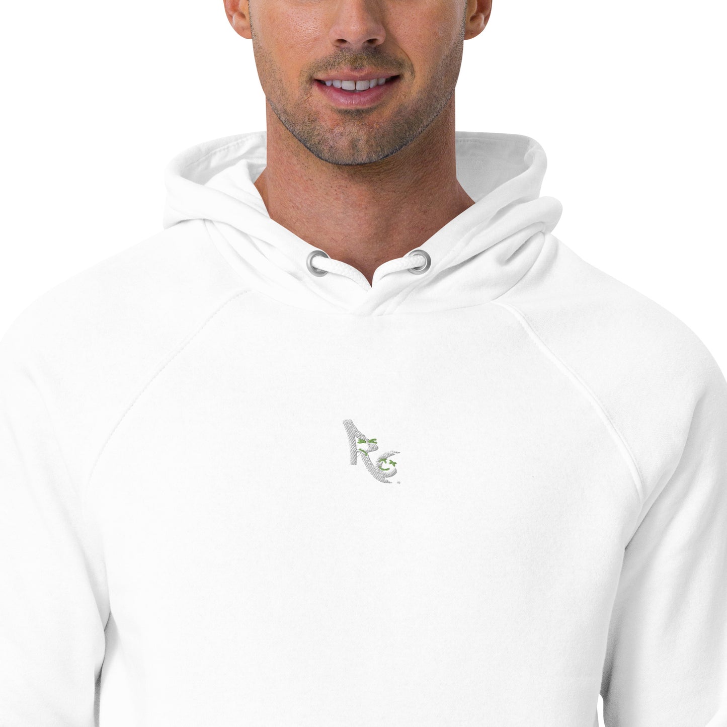 Fresh Vibes Unisex eco raglan hoodie