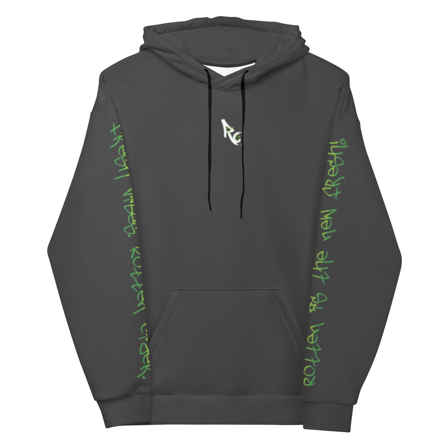 Fruit Squad - slogan arm hoodie