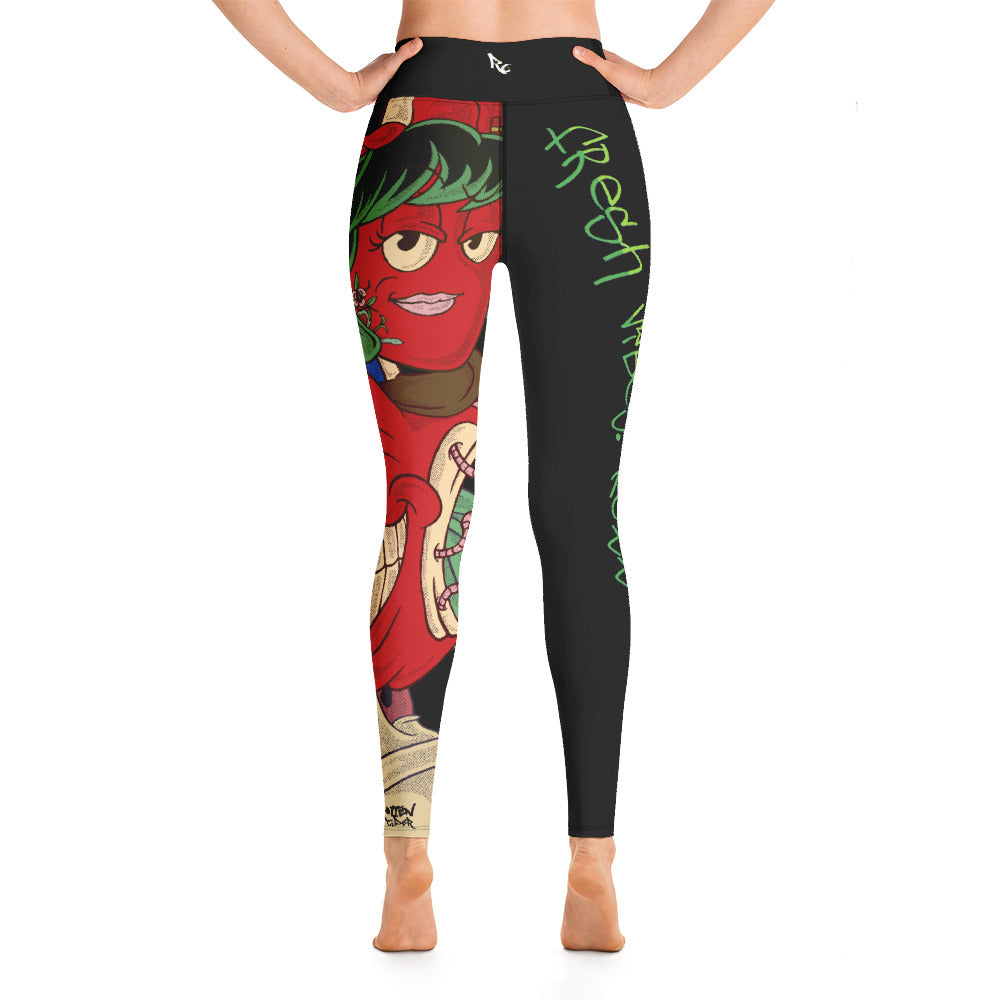 Fresh Vibes full-length Yoga Leggings