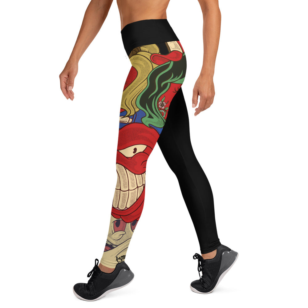 Fresh Vibes full-length Yoga Leggings