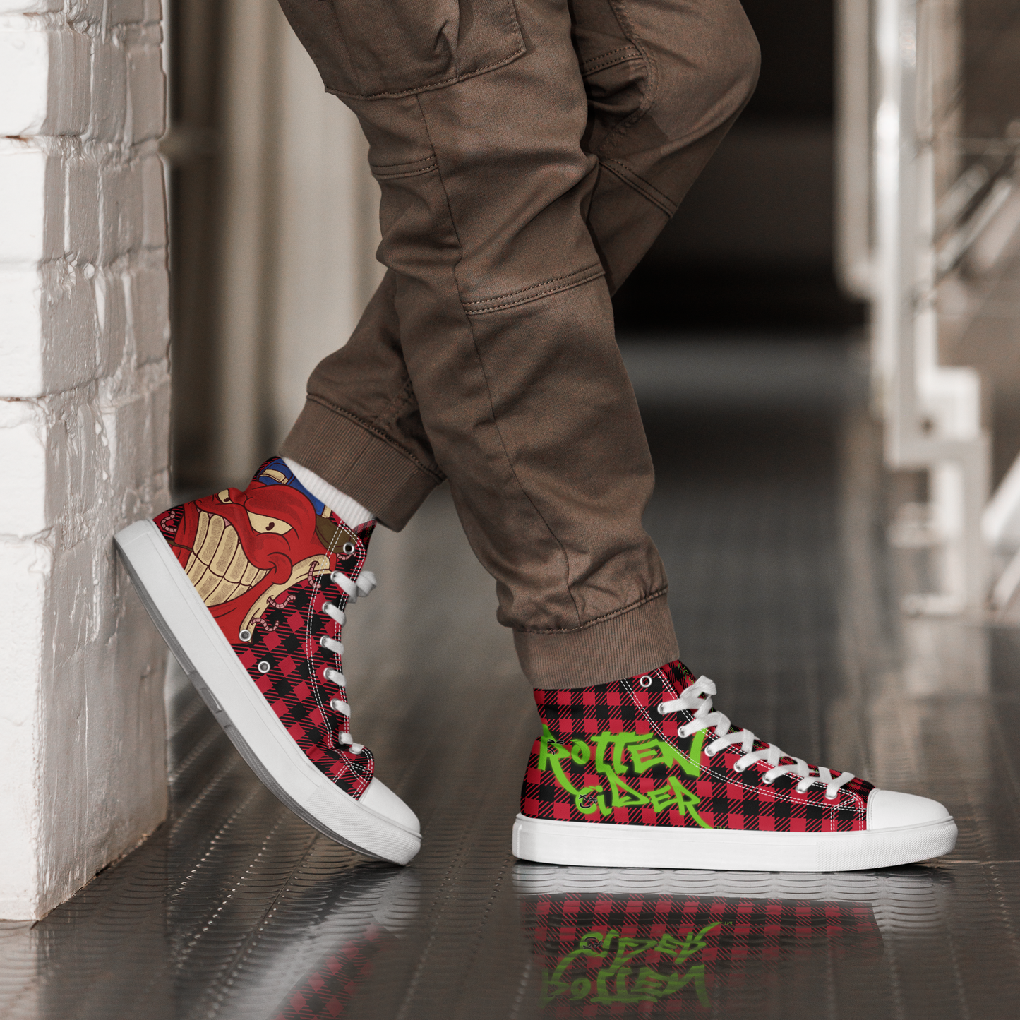 Men’s Rotten Canvas high-tops