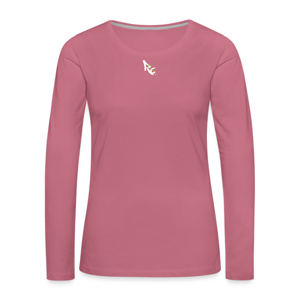 Women's Premium Longsleeve Shirt - mauve