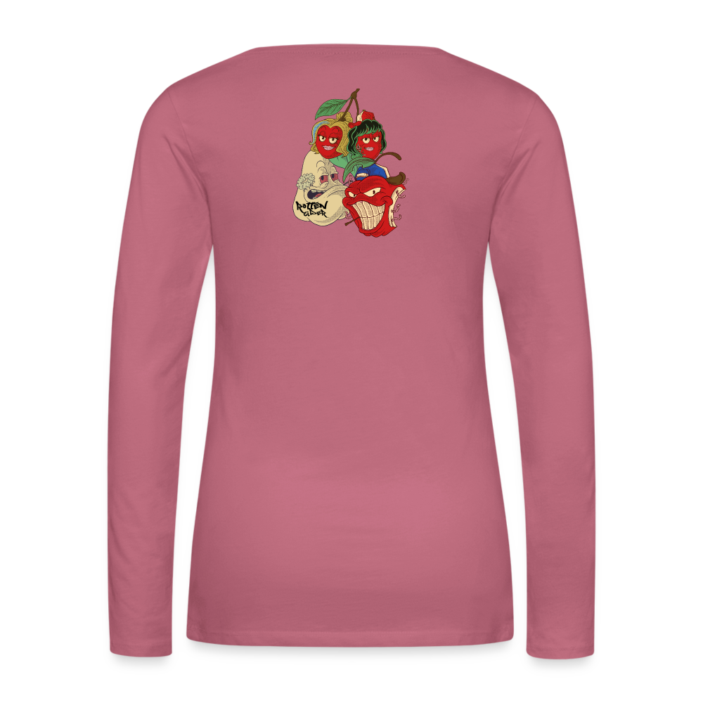 Women's Premium Longsleeve Shirt - mauve