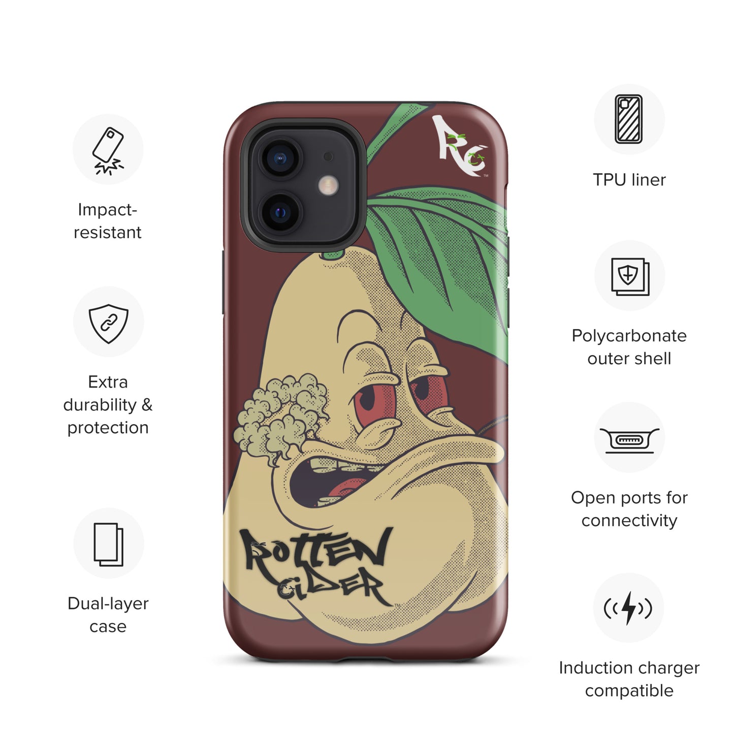 Rotten Peary Tough Case for iPhone®