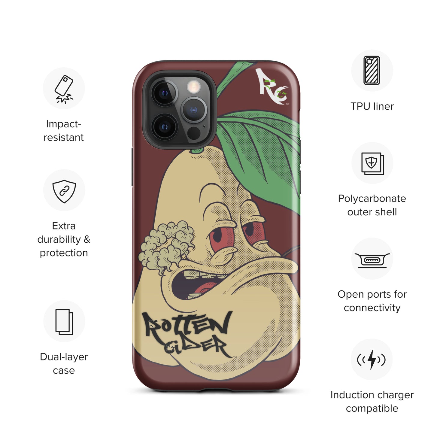 Rotten Peary Tough Case for iPhone®