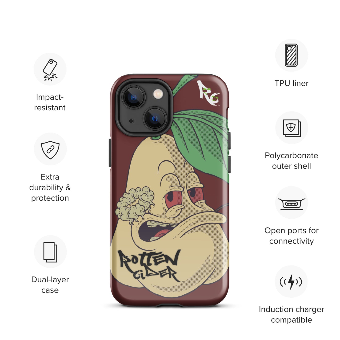 Rotten Peary Tough Case for iPhone®