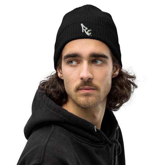 RC Organic ribbed beanie