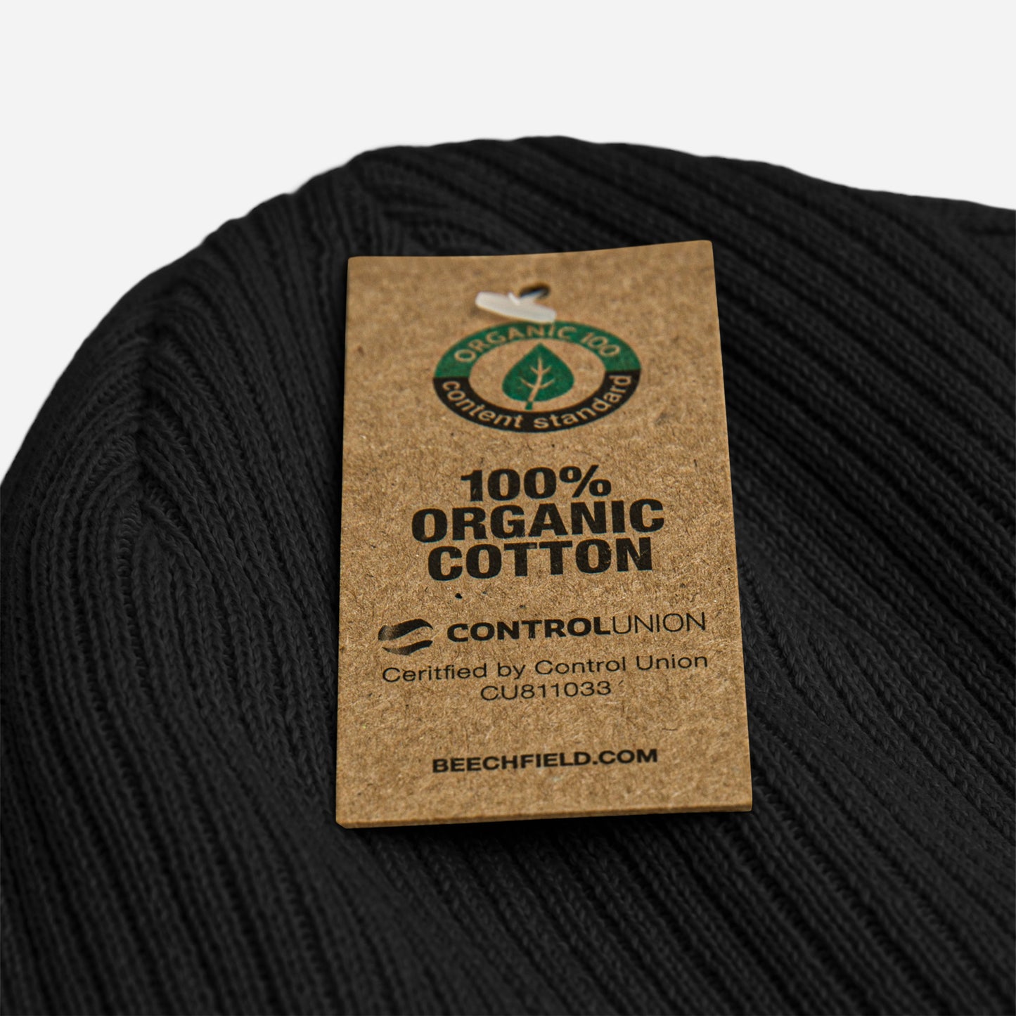 RC Organic ribbed beanie