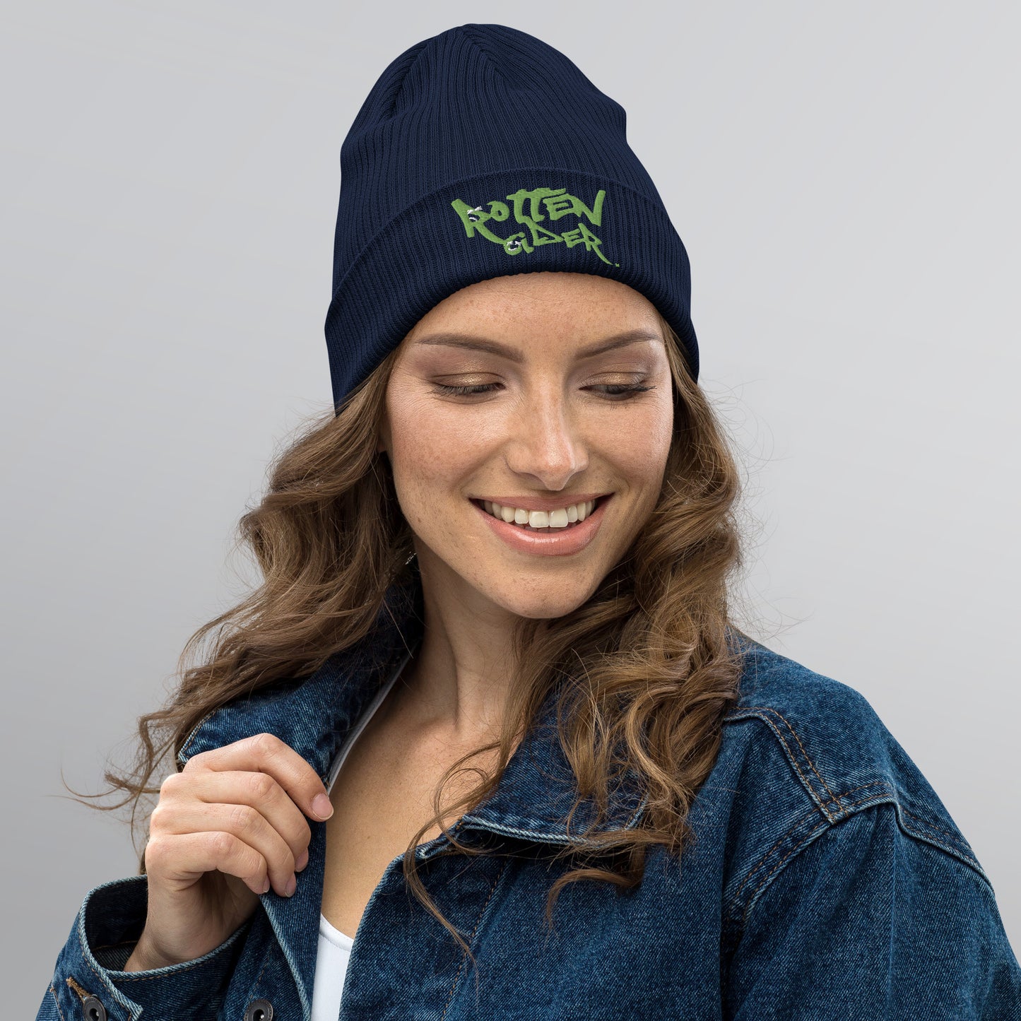 Rotten Cider Organic ribbed beanie