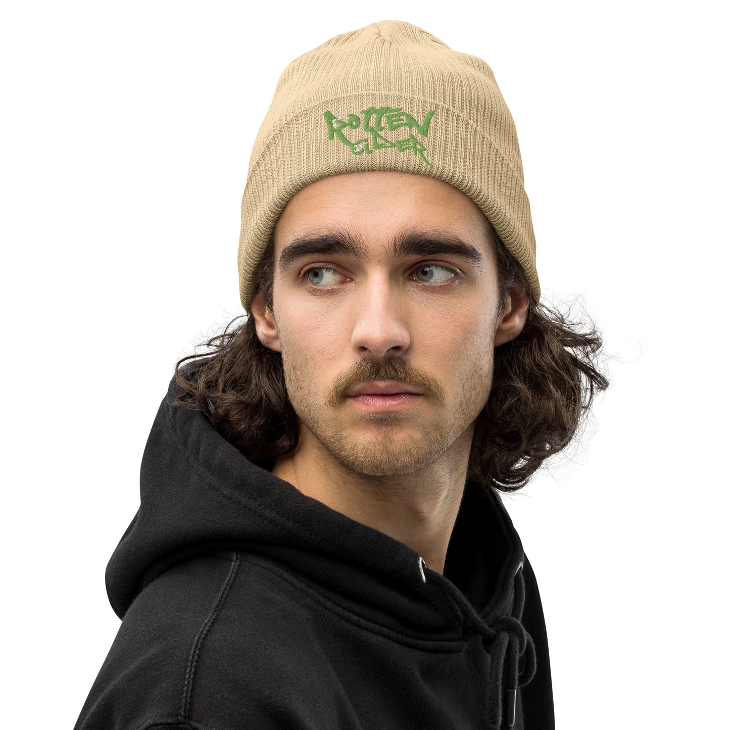 Rotten Cider Organic ribbed beanie