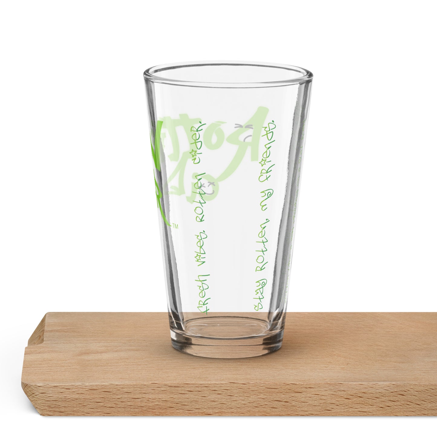 Rotten Green Pint glass