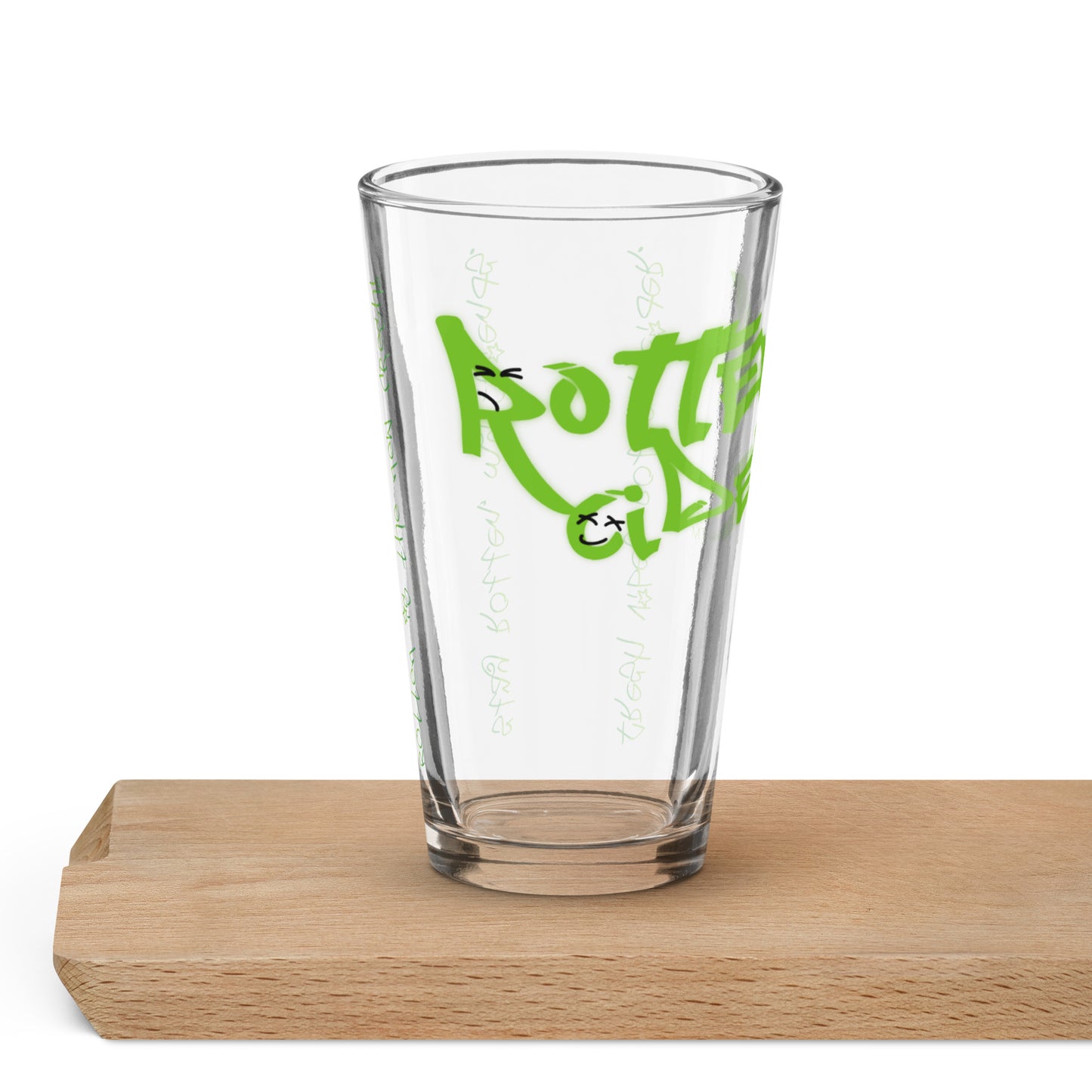 Rotten Green Pint glass